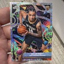 2025-26 Topps chrome cosmic Micah Peavy Rookie #127 New Orleans Pelicans NBA