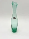 Vintage Blenko Glass 64b Sea Green  Bud Vase MCM 1960s