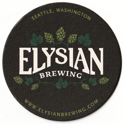 Elysian Brewing  Looking For Elysian Beer? Bar Coaster Seattle WA