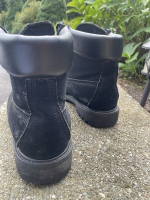 Hiking Boots Made By PhatFarm Black Men s Faux Suede Lace Up Size 8.5
