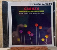 Cabaza Percussion Quartet Vol. 2 by Cage, Heider, Schmidt (CD) - NEW SEALED
