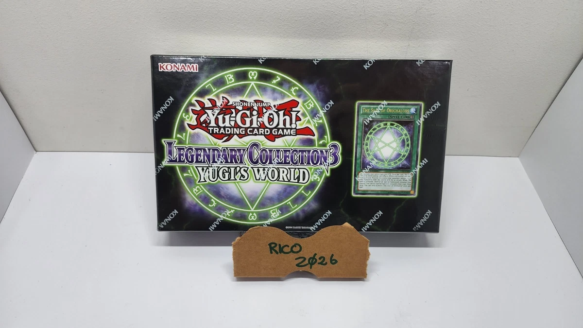 YUGIOH Legendary Collection 3 Factory Sealed Box-Yugis World Seal