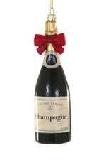 Cody Foster - Champagne with Bow Red Ornament - GL-1288-R