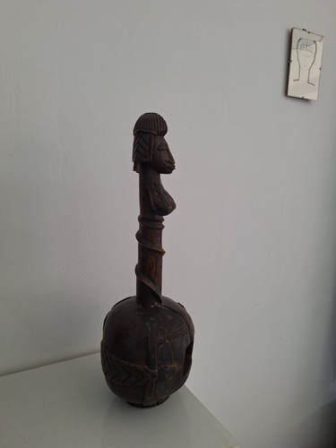 Statue bois africaine Sénoufo de Côte d’Ivoire sculpture Senufo - Photo 10 sur 22