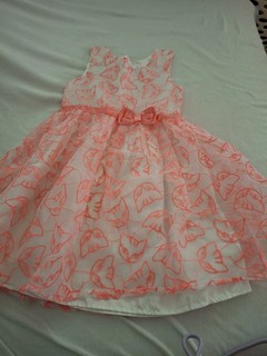 Festliches Sommerkleid Katze GR 122/128 H&M