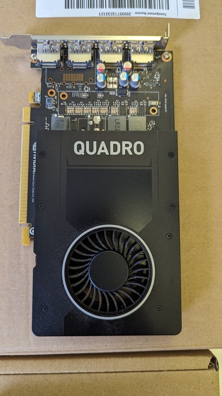 Nvidia Quadro P2000 5GB GDDR5 DisplayPort PCIe Graphics Card Dell 87CG5