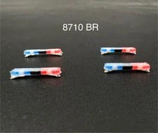 4 Pack 1/87 HO Edge Lightbar Blue Red Police Sheriff Highway Patrol SUV Car