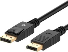 Rankie DisplayPort to DisplayPort Cable 4K Full HD 1.8m, R-1104-CB-2 Black