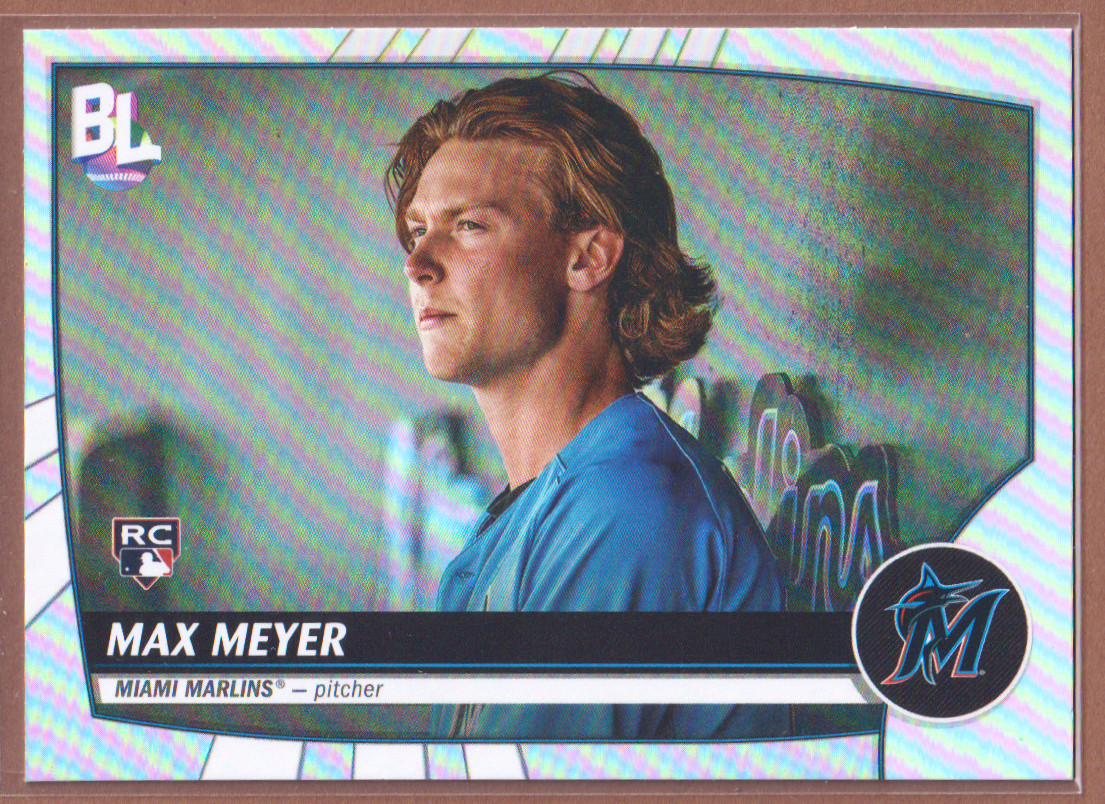 Max Meyer RC #206 2023 Topps Big League-Rainbow Foil-3559