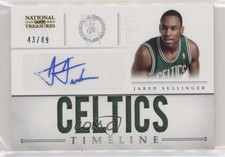 2012-13 Panini National Treasures 43/49 Jared Sullinger #11 Auto 1a07