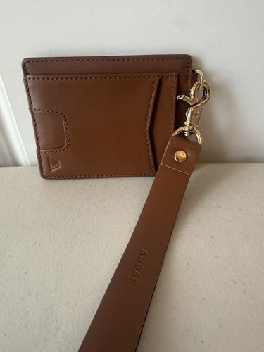 Andar The Denner Cognac Tan Brown Cardholder Wallet *NEW*