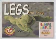 1999 Ty Beanie Babies Series 2 Legs the Frog #190 0k3a
