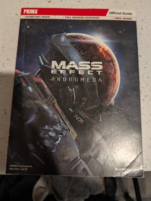 Mass Effect: Andromeda Prima Official Strategy Guide PS4 Xbox One PC BioWare