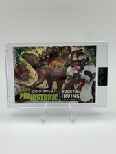 Bucky Irving RC /10 Wild Card 2024 Alumination Dino-Might Triceratops Red Lava🔥