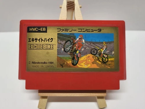 Excitebike Nintendo Famicom FC Nes Japan Japanese Import *US Seller* Tested