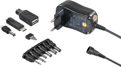 Universal Stecker Netzteil 1000mA 1A 3V 4,5V 5V 6V 7,5V 9V 12V Adapter USB C