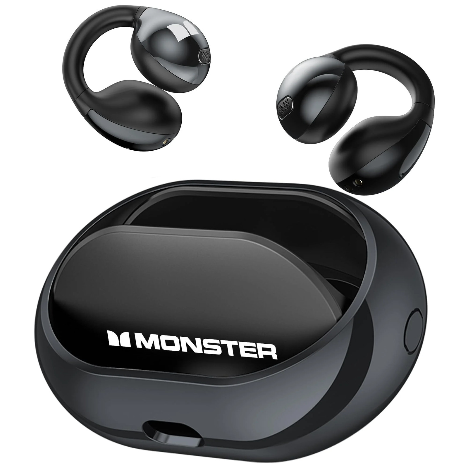 Monster MH22185 Зажим для ушей с костной проводимостью Bluetooth 5.4 Беспроводной наушник,