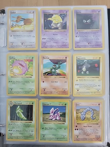 Near Complete Shadowless Pokemon Base Set 78/102 Vintage WOTC - Picture 4 of 9