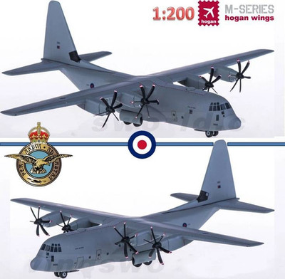 Hogan Wings 1/200 LIF5521 Lockheed C-130J-30 Hercules RAF Royal Air Force