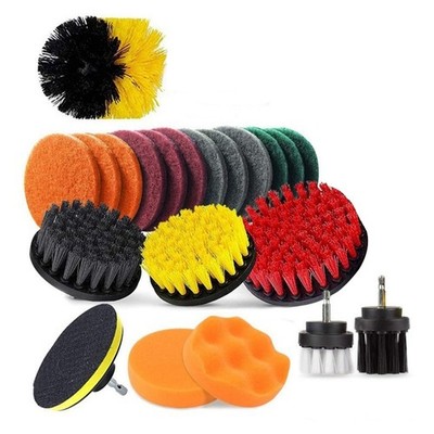 Cleaning Scrub Brush Kit  Set For Car,Bathroom And Kitchen T6T54510