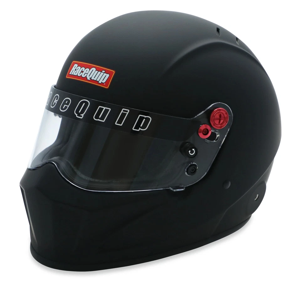 RaceQuip 286996RQP Vesta 20 Racing Helmet Full Face Snell SA2020 Flat Black XL - Image 4 of 4
