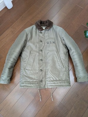 The Real McCoy's N-1 Deck Jacket 34 #0212