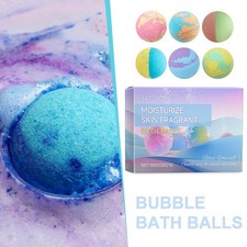 . Moisturize Skin Fragrant Bath Balls, Long Lasting Ball Bubble Fragrance U5N5