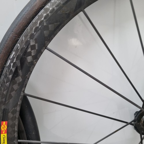 MAVIC COSMIC PRO CARBON SSC WHEELSET WHEELS 700c SHIMANO 11 SPEED TUBULAR BIKE - Picture 20 of 22