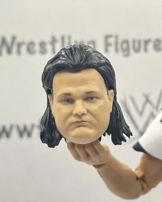 WWE Elite Series - Greg The Hammer Valentine Head Only Fodder Mattel 1/12 Scale