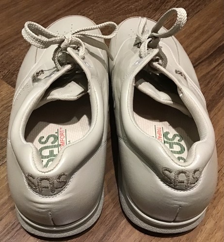 SAS Shoes TIME OUT Walking Shoes BONE Color Men’s Size 8 Wide Width WW - Picture 3 of 4