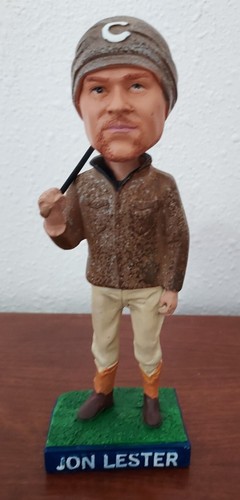 Jon Lester 2019 Chicago Cubs Player Personalities Bobblehead SGA MLB On The Farm - Picture 2 of 11