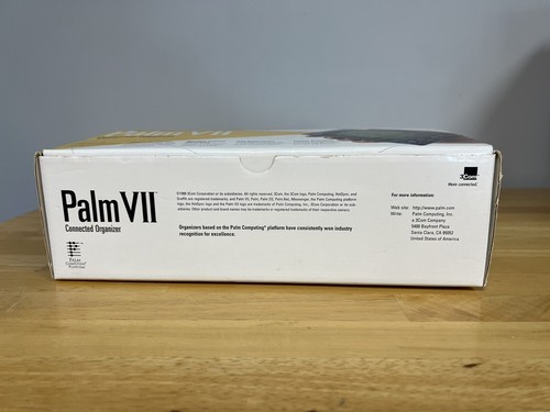 Vtg 3Com Palm VII Connected Organizer Pilot In Box With Manuals Works Read - Photo 7 sur 24