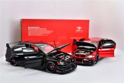 1:18 Super A Mitsubishi Lancer EVO 9 Metal Diecast Model Car Gifts Toys Hobby
