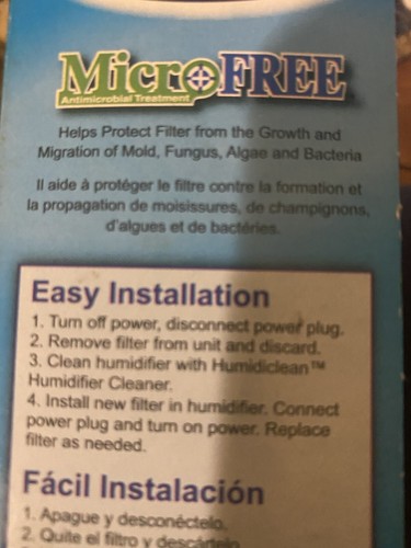 BESTAIR PureFit Humidifier Filter  #H64-PF Holmes, Hamilton Beach, Westinghouse - Picture 6 of 8