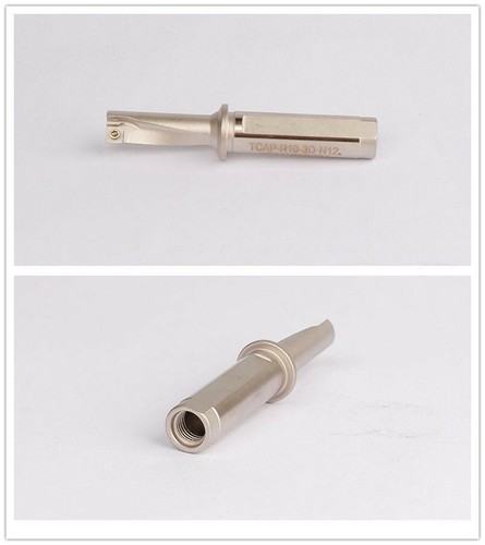 Taladro de inserción indexable para torno refrigerante 2xD, D8 mm ~ D14 mm para inserto XCMT040104 - Imagen 3 de 11