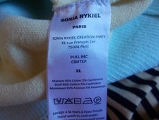 Pull Gilet Sonia Rykiel Vert Pomme - Coton Laine, Taille M/L, Style Iconique