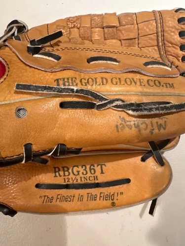 Used Rawlings Fastback Baseball glove Right 12.5” + Two Baseballs - Picture 5 of 10