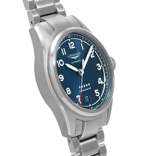 Longines Spirit L3.410.4.93.6 blaues Gehäuse 37mm Automatik Herrenuhr - Bild 4 von 6