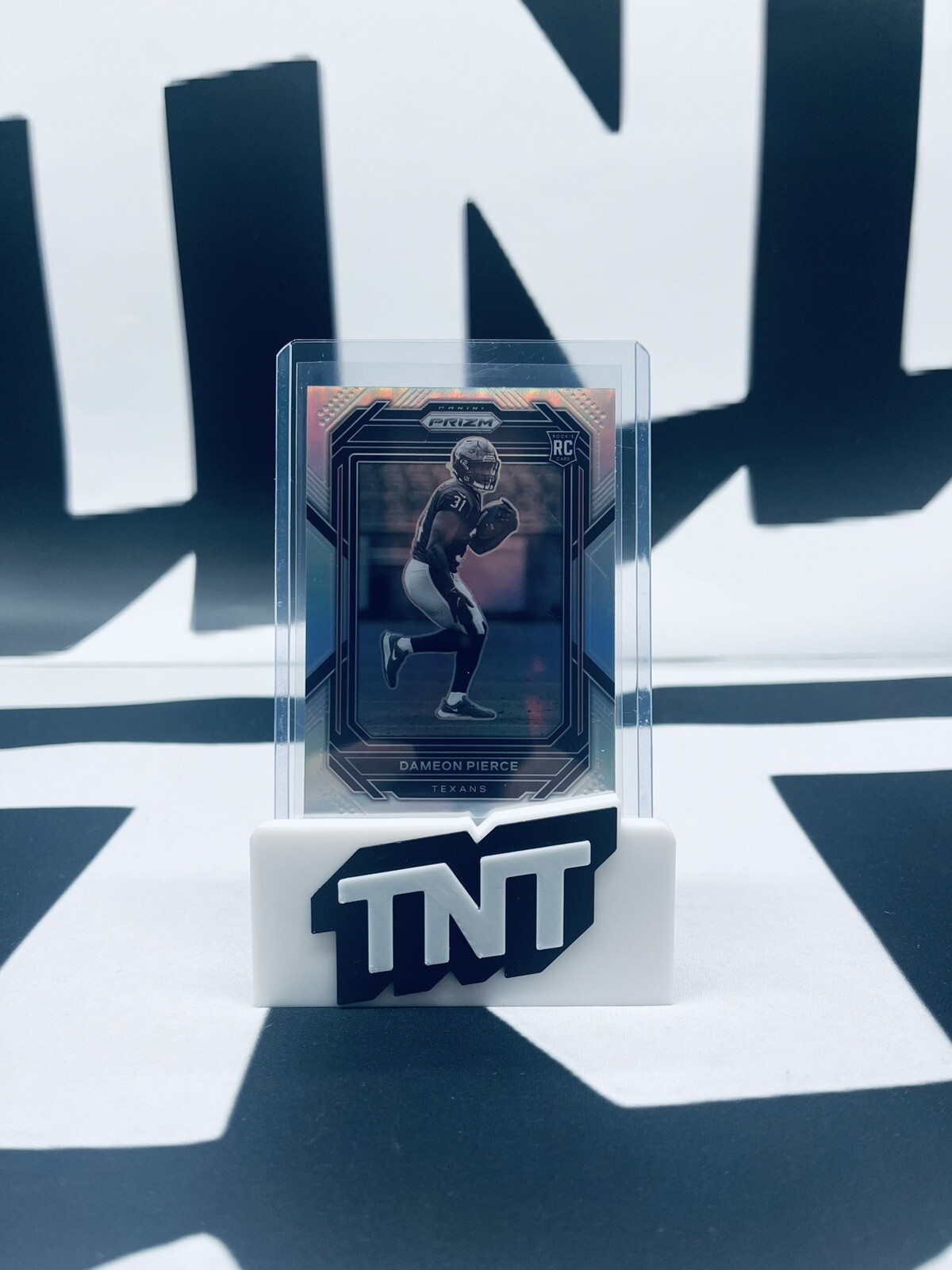 Dameon Pierce 2022 Panini Prizm Negative Silver #322