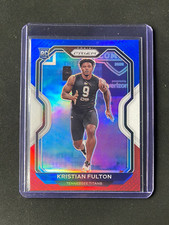 2020 Panini Prizm Football Kristian Fulton Red/White/Blue Prizm #397