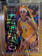 2024 Panini Select WNBA - En Fuego Lexie Brown #3 Silver Prizm