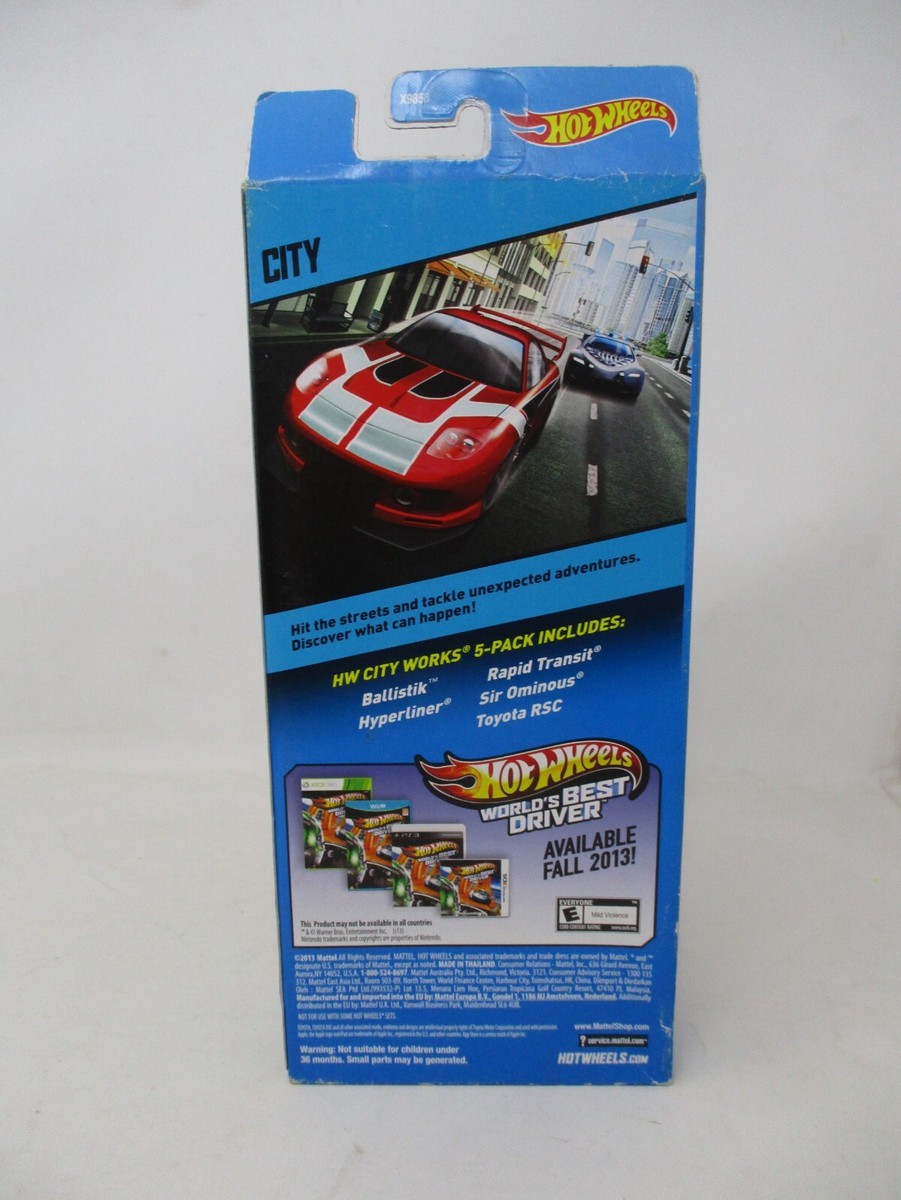 HOTWHEELS hw hot trucks city works他5台セット Hot Wheels HW City Works 5-Pack | eBay
