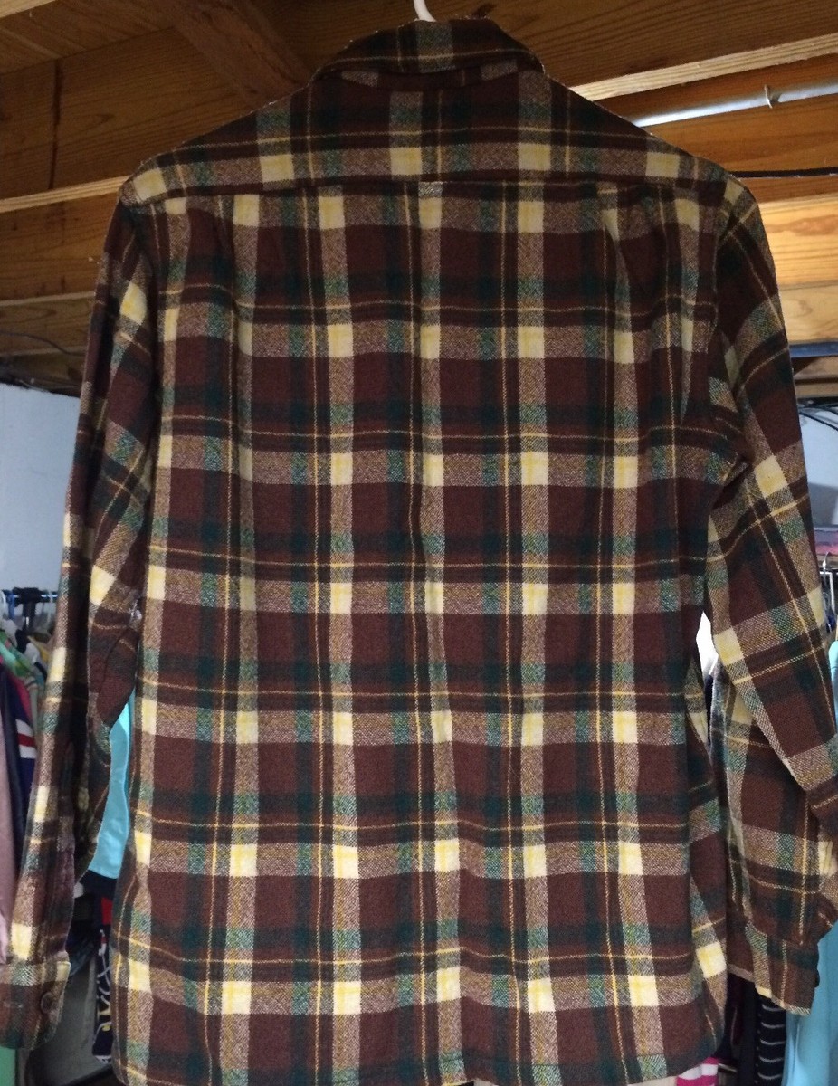 Vintage 1920-30s Jc Penny Sportclad flannel style shirt wool Vintage 1920-30s Jc Penny Sportclad flannel style shirt wool