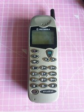 Vintage Motorola m3588 BT cellnet phone untested charger - No Battery retro
