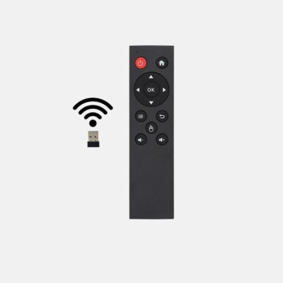 2.4G Universal Fernbedienung Tastatur Air Mouse für Android TV Box, Smart-TV, PC