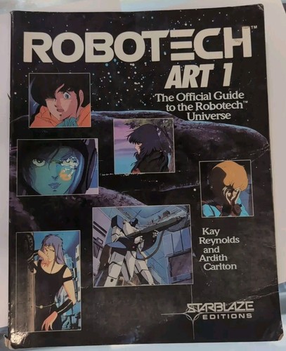 Robotech Art 1 Book By Starblaze Editions 1986 - Picture 1 of 11