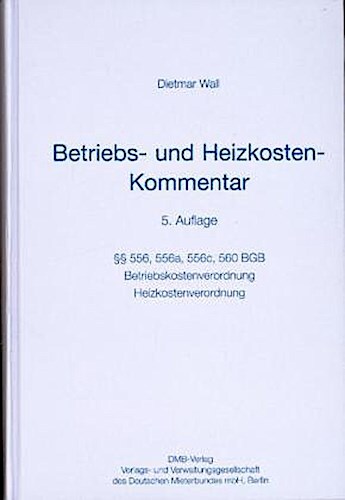 Betriebs- Und Heizkosten -kommentar Dietmar Wall