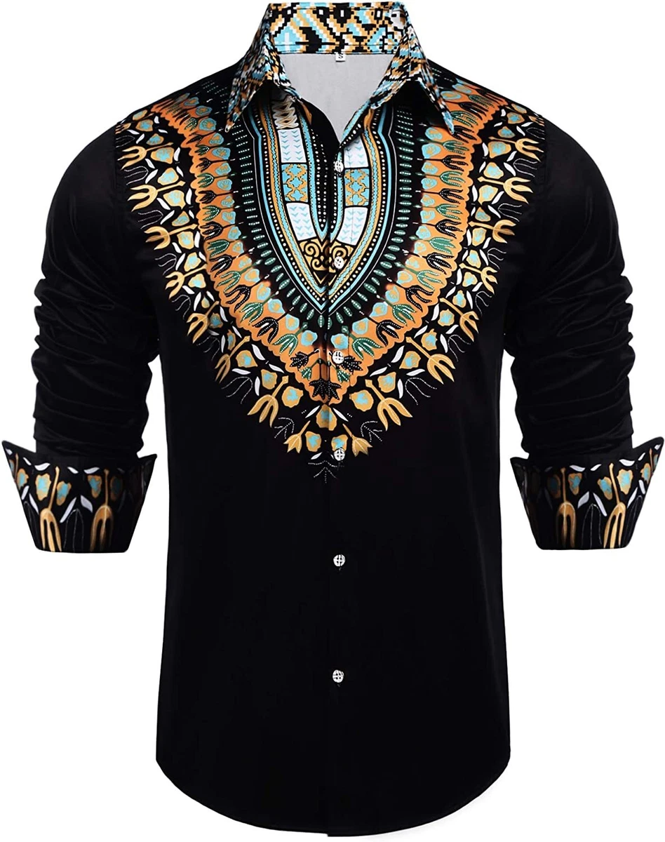 Men's african cheap dashiki shirt