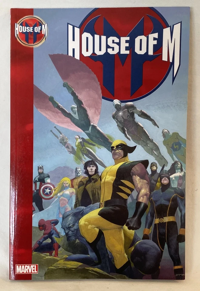 Lote de 7 graphic novels Marvel SCARLET WITCH WANDA VISION HOUSE OF M MUITO BOM ESTADO! - Imagem 4 de 4