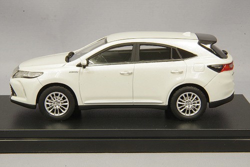 1 43 Hi Story Hs7wh Toyota Harrier Hybrid Premium 17 White Pearl Crystal Publicsectormag Net